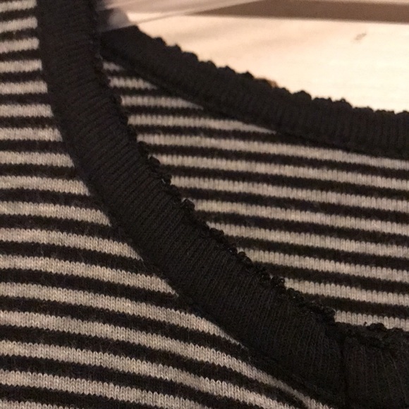 Kim Rogers women’s striped 3/4 sleeve top size XL - Picture 7 of 16